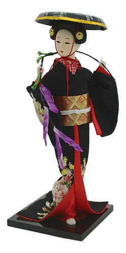 Vintage Geisha Muñeca Hanbok Corte Vestido Permanente