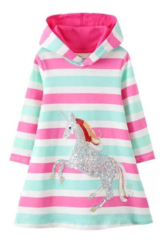 Vestido Polerón Unicornio