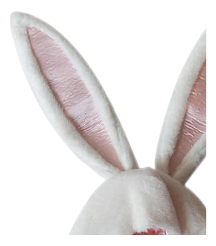 Gorro Con Orejas De Conejo Suave, Calentador De Cabeza