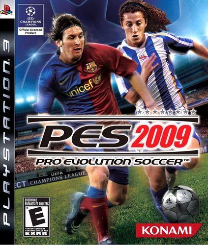 Jogo Pro Evolution Soccer 2009 Playstation 3 Ps3 Mídia Físic