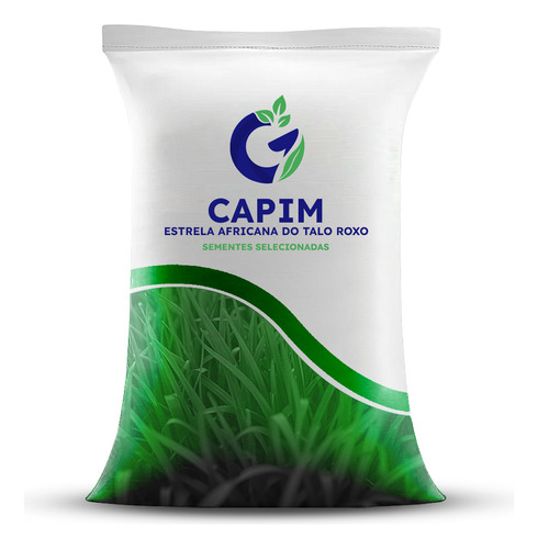 20 Kg De Sementes De Capim Estrela Africana Do Talo Roxo
