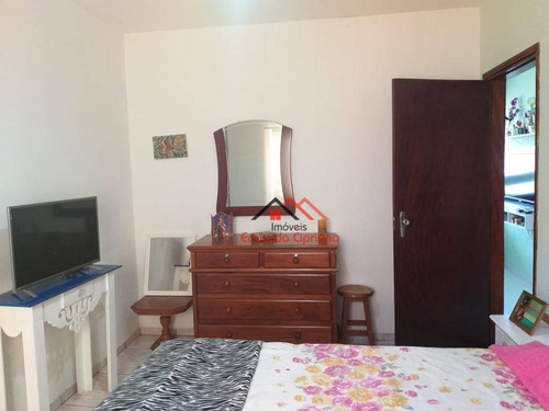 Casa Com 2 Dormitórios À Venda, 120 M² Por R$ 490.000 - Massaguaçu - Caraguatatuba/sp - Frente Para O Mar - Ca0496