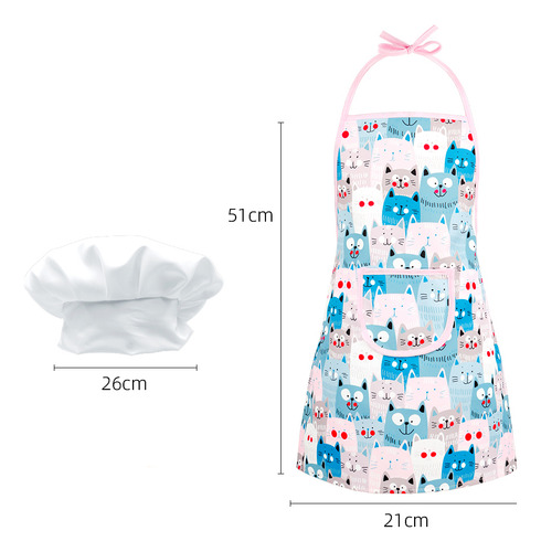Set De Ollas De Cocina Chef Toys Delantal Para Niños Y Niña