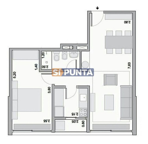 Imagen 7 de 7 de Apartamento En Venta