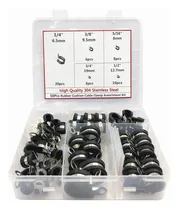 Comprar Kit Surtido De Abrazaderas Para Cables, 50 Abrazaderas Con