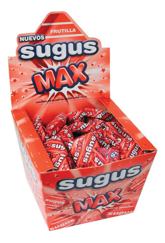 Sugus Max Frutilla Pack X 70un - Compañía De Golosinas