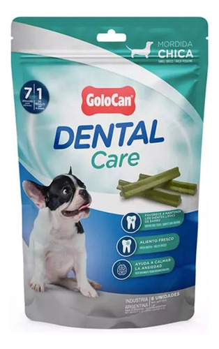 Snack Dental Care Golocan Mordida Chica 144gr Perro Cachorro