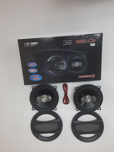 Kit 2 Parlantes Auto  Redondo 400w