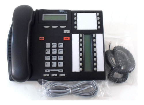 Nortel Avaya  7316e Teléfono Carbón 