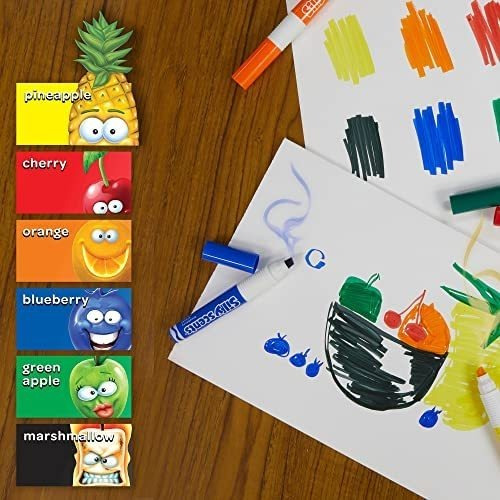 Imagen 10 de 12 de Marcadores Con Aromas Crayola Silly Scents X6u Pack X1