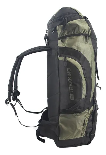 Mochila Mochilero 70 Lts Camuflada Reforzada Camping Viaje