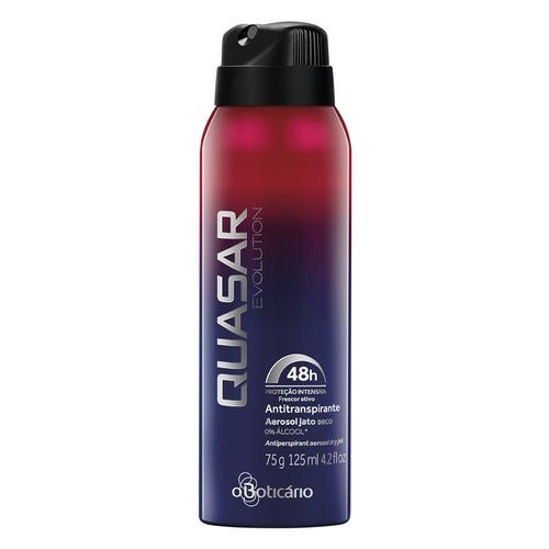 Quasar Evolution Desodorante Antitranspirante Aerosol, 75g