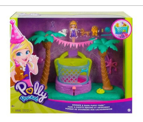 Polly Pocket Parque De Diversiones  Cachorrinhos 