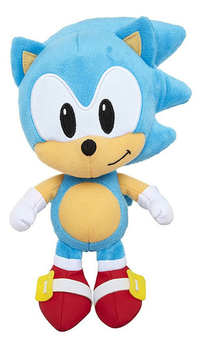 Figura De Peluche Coleccionable Sonic The Hedgehog De 25 Cm