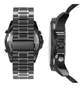 Relogio Technos Anadigi Masculino Skydiver Preto T205jm/4c