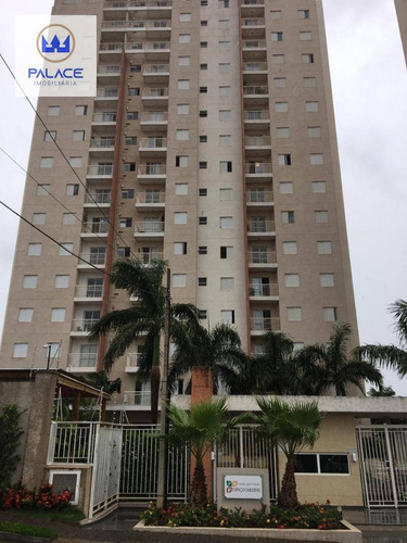 Apartamento Com 2 Dormitórios Para Alugar, 69 M² Por R$ 1.000,00/mês - Parque Conceição Ii - Piracicaba/sp - Ap0724