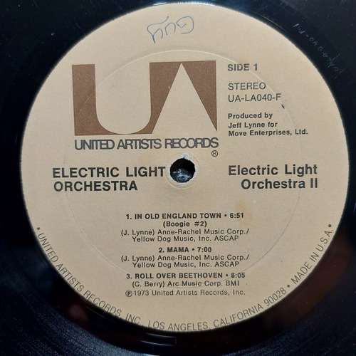 Vinil Lp Electric Light Orchestra 1973