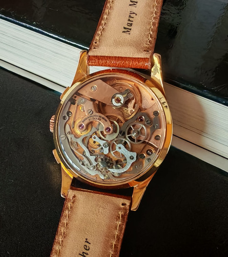 Cronógrafo Valjoux 22 Corda Manual Invicta Ouro 20 Microns (Usado)