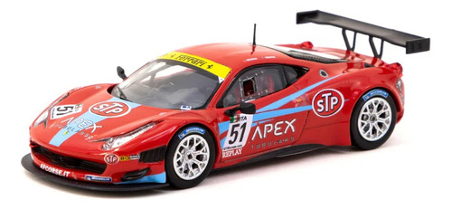 Tarmac Ferrari 458 Italia Gt3 Fia Gt3 Europe 2011 1/64 C/acr Color Rojo