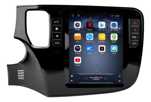 Multimidia Tesla Outlander 2014/2021 Android 2gb 32gb Gps