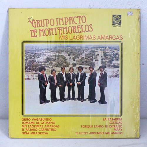 Grupo Impacto De Montemorelos Mis Lagrimas Amargas Lp Sellad (Usado)