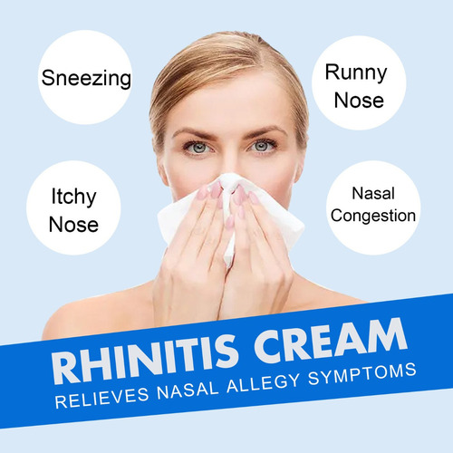 - Crema For Rinitis, 5 Unidades, Ayuda A Limpiar Las Fosas