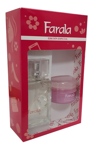 Kit Perfume Farala 50ml + Desodorante En Crema 50gr P/ Dama