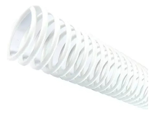 Espiral Para Encadernação Branco 33 Mm Para 250 Folhas 25un