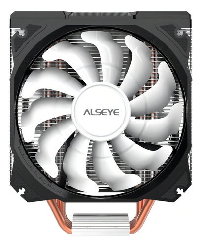 Resfriador de CPU Alseye M120d a-RGB Amd/Intel /tr4 LED preto