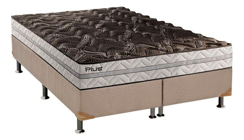 Cama Box Queen: Colchão Espuma D33 Paropas Pasquale Plus