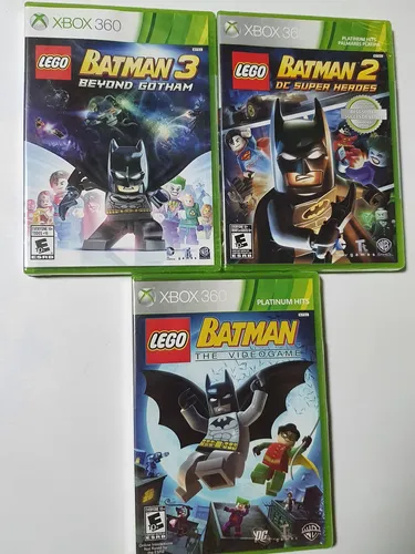 Lego Batman 1 2 3 Trilog a Xbox 360 Discos Fisicos. Env o