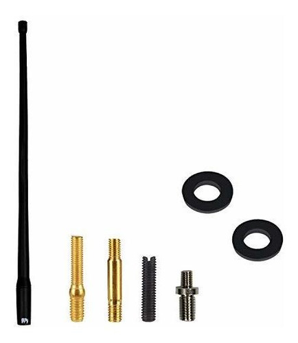 Antena Goma Flexible 13.0 in Para Motocicleta Harley Fm