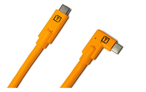 Cable Tether Tools Tetherpro Usb-c A Usb-c En Ángulo Recto O