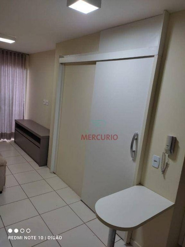 Apartamento Com 1 Dormitório Para Alugar, 37 M² Por R$ 1.300,00/mês - Jardim Infante Dom Henrique - Bauru/sp - Ap3129