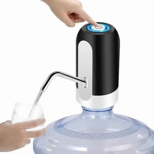 Imagen 1 de 9 de Dispenser Bomba De Bidon Agua Automatico Usb Recargable