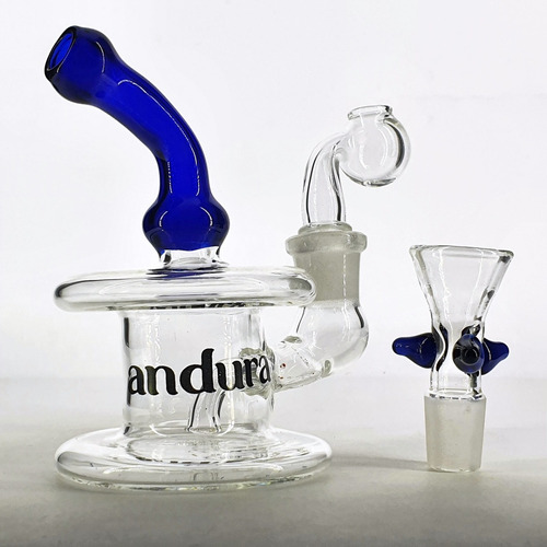 Imagem 2 de 6 de Andurá | Mini Bong De Vidro 2 Em 1 Bowl + Domeless Nail