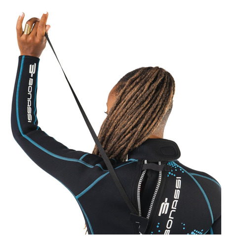 Bonassi Morgan Wetsuit Traje De Neopreno Largo De 3 Mm De 3