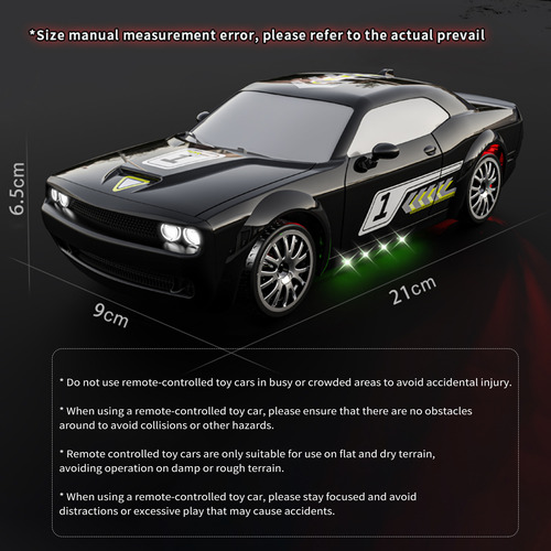 Race Drifting Cars 1/20 Con Control Remoto, 2.4 Ghz