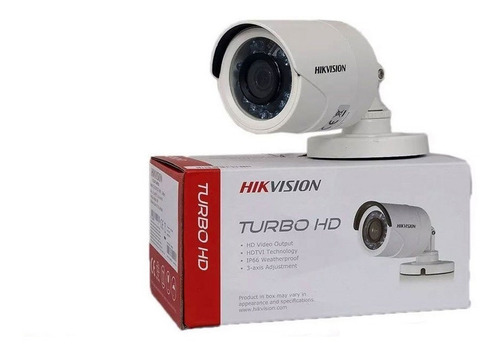 Cámara Bullet Hikvision Ds-2ce16c0t-ipf 720p 2,8mm Exterior