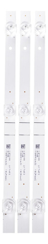 Kitx3 Tiras De 7 Leds Para Tv Led Noblex Dj43x5100 78.5cm