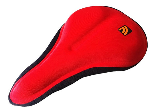 Imagem 1 de 3 de Capa De Gel Bike Ciclismo Bicicleta Prottector Vermelho