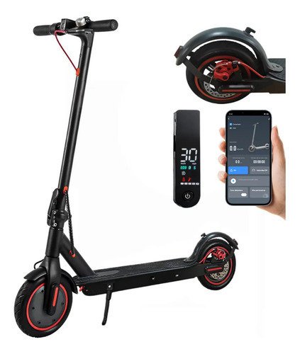 Patinete Scooter Elétrico Até 45km Rápido Com Freio A Disco