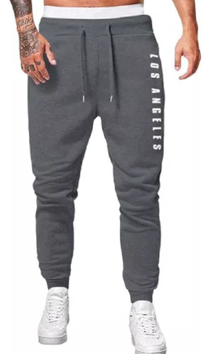 Pantalon Deportivo Jogger Gris Para Hombre La Mejor Calidad!