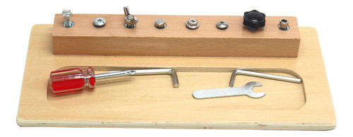Juego De Tornillos De Madera Para Tablero Ocupado, Juguetes