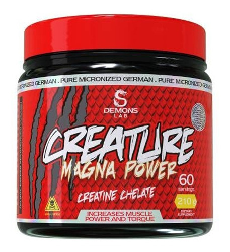 Creature Magna Power Creatina 210g - Demons Lab 