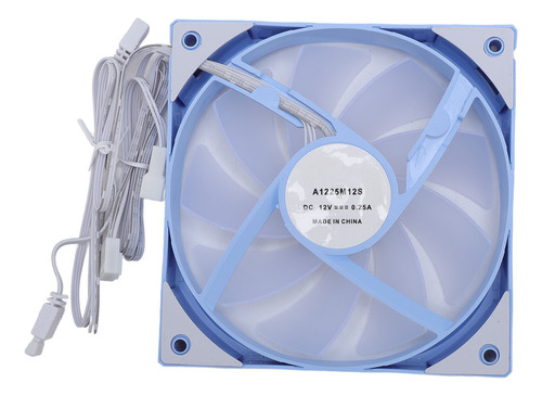 Ventilador Pwm Case De 120 Mm Argb 9 Blades Rolamento Hidráu