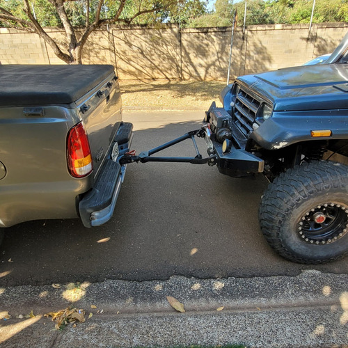 Kit Engate Towbar Cambão De Reboque - Jeep - Buggy