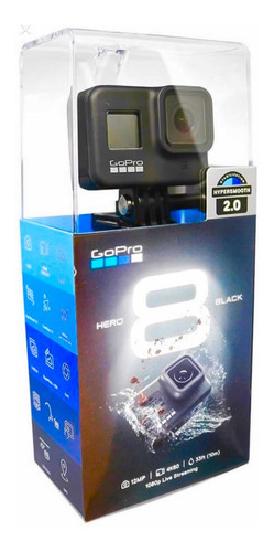 Câmera Digital Gopro Hero 8 Black Wifi 12 Mp 4 K Original