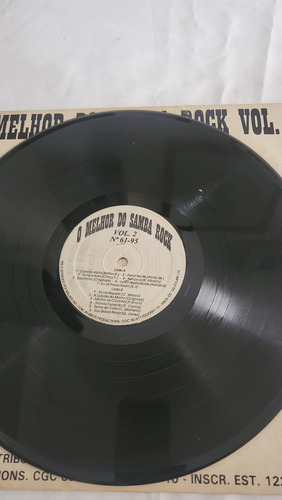 Lp O Melhor Do Samba Rock - Ler Descrição (Usado)
