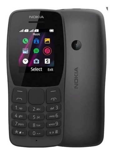 Nokia 110 32 MB preto 32 MB RAM - Excelente (Recondicionado)